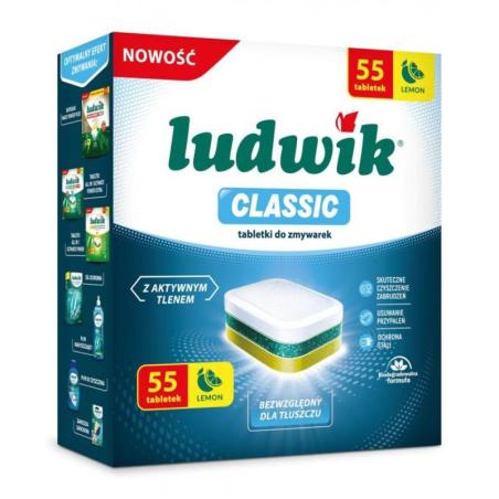 Tabletki do zmywarek Classic LUDWIK, 55 szt.