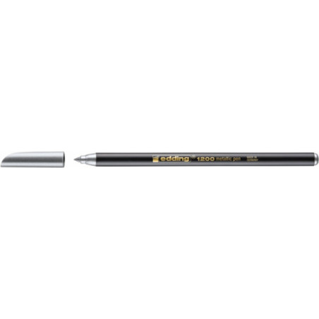 PAKIET Pisak metaliczny e-1200 EDDING, 1-3mm, srebrny