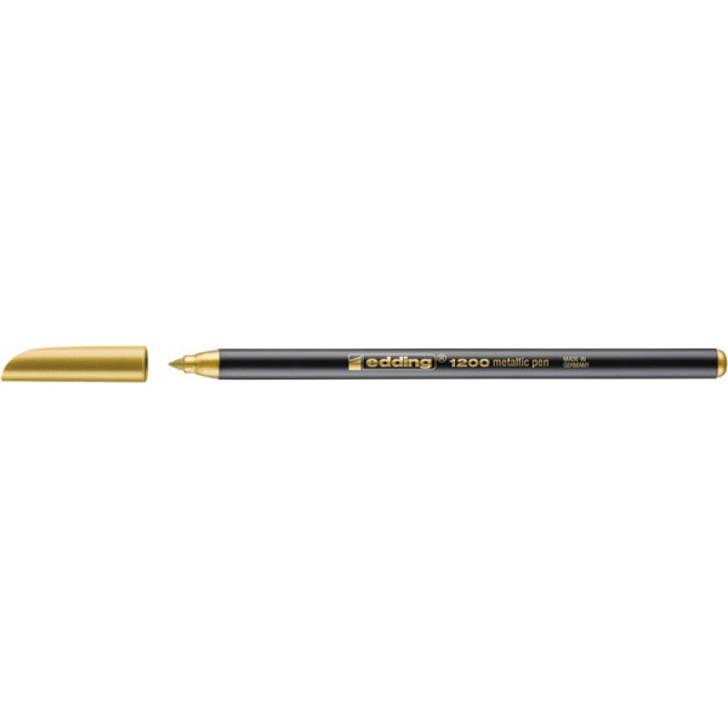 PAKIET Pisak metaliczny e-1200 EDDING, 1-3mm, złoty