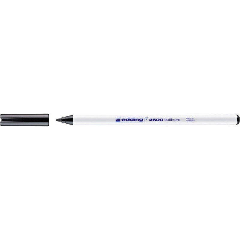 PAKIET Pisak tekstylny e-4600 EDDING, 1mm, czarny