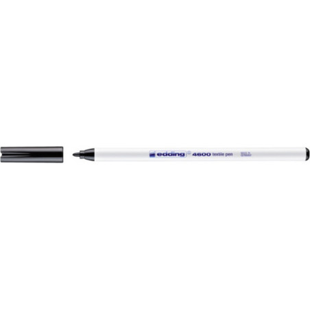 PAKIET Pisak tekstylny e-4600 EDDING, 1mm, czarny