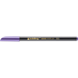 PAKIET Pisak z cienką końcówką e-1200 EDDING, 1-3mm, metaliczny fioletowy