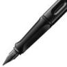 Pióro wieczne LAMY Safari 0B2 All Black, 6 kolorowych pierścieni, stalówka EF, czarne