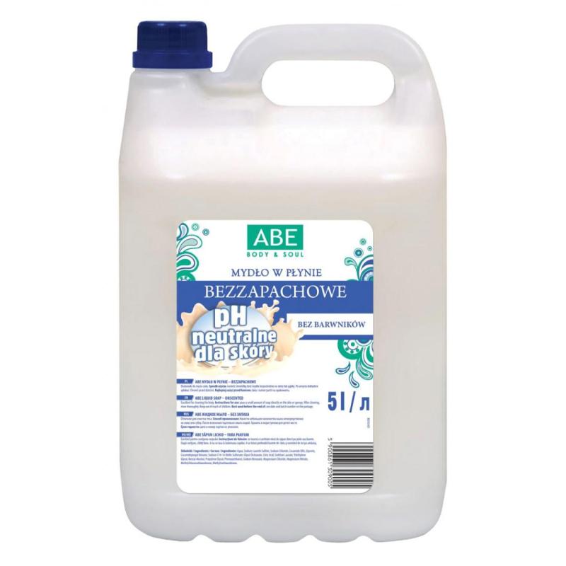 Mydło w płynie ABE, 5l, bezzapachowe