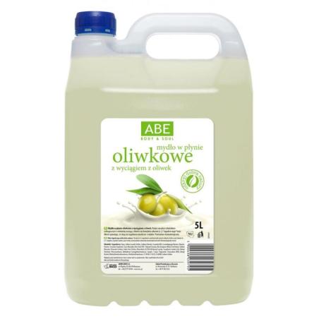 Mydło w płynie ABE, 5l, oliwka