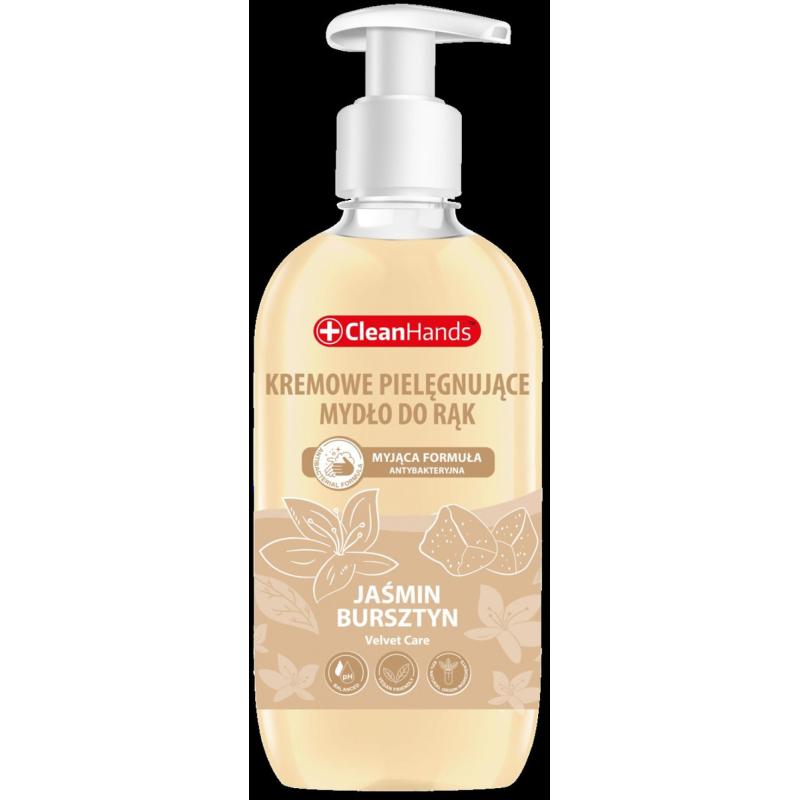 Kremowe mydło do rąk CLEANHANDS, 500ml, jaśmin i bursztyn