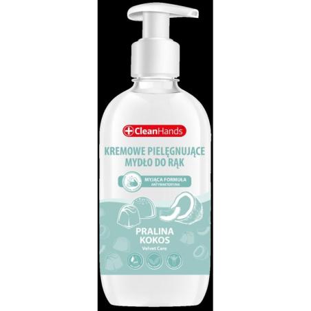 Kremowe mydło do rąk CLEANHANDS, 500ml, pralina i kokos