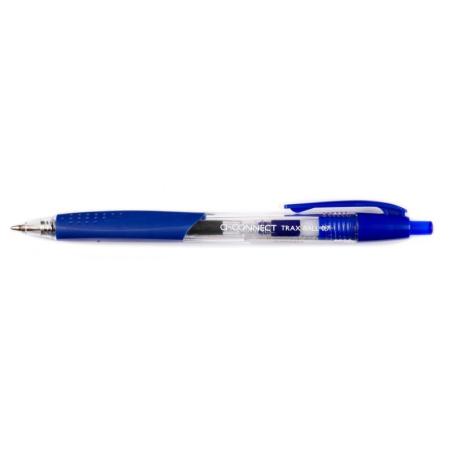 Długopis automatyczny Q-CONNECT Trax, 0,7mm, niebieski