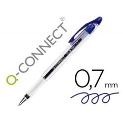 Długopis Q-CONNECT Delta, z wymiennym wkładem, 0,7mm, niebieski