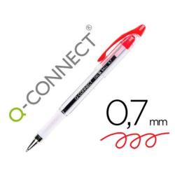 Długopis Q-CONNECT Delta, z wymiennym wkładem, 0,7mm, czerwony