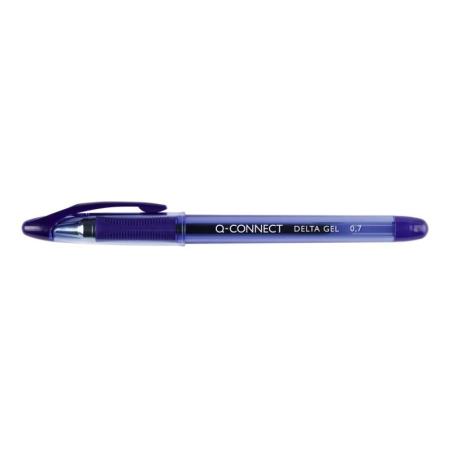 Długopis żelowy szybkoschnący Q-CONNECT, 0,7mm, niebieski