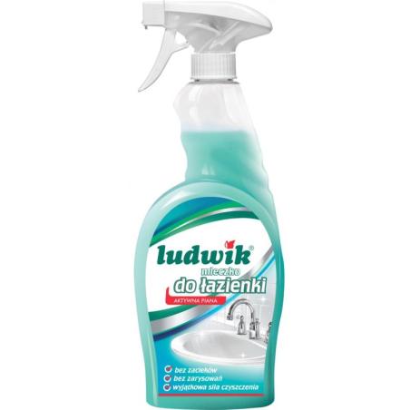 Mleczko do czyszczenia łazienki w sprayu LUDWIK, 750ml