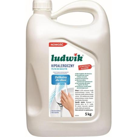 Hipoalergiczny płyn do naczyń LUDWIK, 5kg
