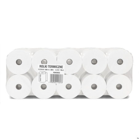 Rolki termiczne DOTTS 80x60m (10szt) BPA FREE