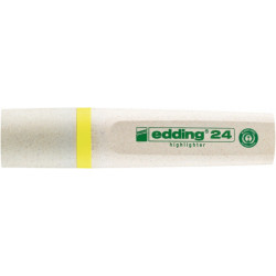 PAKIET Zakreślacz e-24 EDDING ecoline, 2-5mm, żółty