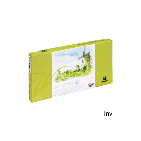 Farby akwarelowe Maries E 1336 B 12 kolorów 12 ml