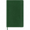 Notes MOLESKINE L (13x21cm) w linie, miękka oprawa, myrtle green, 192 strony, zielony