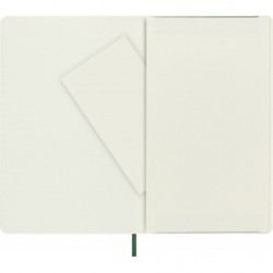 Notes MOLESKINE L (13x21cm) w linie, miękka oprawa, myrtle green, 192 strony, zielony