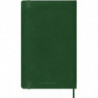 Notes MOLESKINE L (13x21cm) w linie, miękka oprawa, myrtle green, 192 strony, zielony
