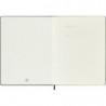 Notes MOLESKINE Classic XL (19x25cm) w linie, twarda oprawa, 192 strony, czarny