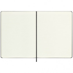 Notes MOLESKINE Classic XL (19x25cm) w linie, twarda oprawa, 192 strony, czarny
