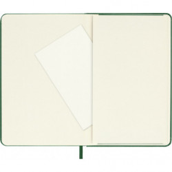 Notes MOLESKINE Classic P (9x14 cm) w linie, twarda oprawa, myrtle green, 192 strony, zielony