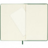 Notes MOLESKINE Classic P (9x14 cm) w linie, twarda oprawa, myrtle green, 192 strony, zielony