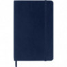 Notes MOLESKINE P (9x14cm) w linie, miękka oprawa, sapphire blue, 192 strony, niebieski