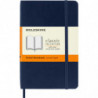 Notes MOLESKINE P (9x14cm) w linie, miękka oprawa, sapphire blue, 192 strony, niebieski