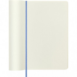 Notes MOLESKINE Classic L (13x21 cm) gładki, miękka oprawa, hydrangea blue, 192 strony, niebieski