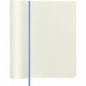 Notes MOLESKINE Classic L (13x21 cm) gładki, miękka oprawa, hydrangea blue, 192 strony, niebieski