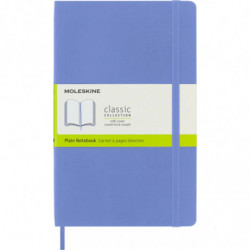 Notes MOLESKINE Classic L (13x21 cm) gładki, miękka oprawa, hydrangea blue, 192 strony, niebieski