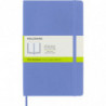 Notes MOLESKINE Classic L (13x21 cm) gładki, miękka oprawa, hydrangea blue, 192 strony, niebieski