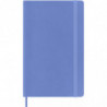 Notes MOLESKINE Classic L (13x21 cm) w linie, miękka oprawa, hydrangea blue, 192 strony, niebieski