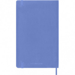 Notes MOLESKINE Classic L (13x21 cm) w linie, miękka oprawa, hydrangea blue, 192 strony, niebieski