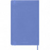 Notes MOLESKINE Classic L (13x21 cm) w linie, miękka oprawa, hydrangea blue, 192 strony, niebieski