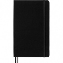 Notes MOLESKINE Classic L (13x21cm) w kratkę, twarda oprawa, 400 stron, czarny
