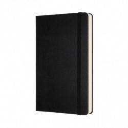 Notes MOLESKINE Classic L (13x21cm) w kratkę, twarda oprawa, 400 stron, czarny