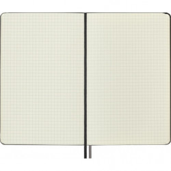 Notes MOLESKINE Classic L (13x21cm) w kratkę, twarda oprawa, 400 stron, czarny