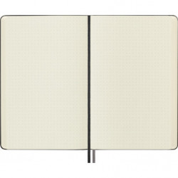 Notes MOLESKINE Classic L (13x21cm) w kropki, twarda oprawa, 400 stron, czarny
