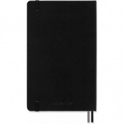 Notes MOLESKINE Classic L (13x21cm) w kropki, twarda oprawa, 400 stron, czarny