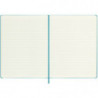 Notes MOLESKINE Classic XL (19x25 cm) w linie, twarda oprawa, reef blue, 192 strony, niebieski