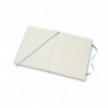 Notes MOLESKINE Classic XL (19x25 cm) w linie, twarda oprawa, reef blue, 192 strony, niebieski