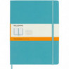 Notes MOLESKINE Classic XL (19x25 cm) w linie, twarda oprawa, reef blue, 192 strony, niebieski