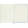 Notes MOLESKINE Classic XL (19x25 cm) w linie, twarda oprawa, hydrangea blue, 192 strony, niebieski