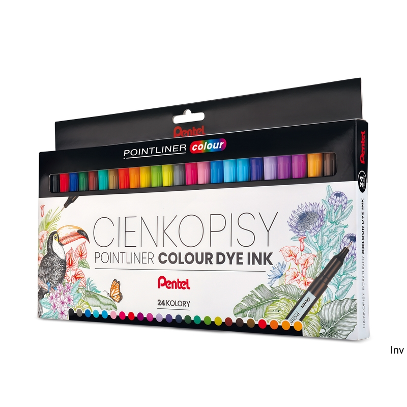 Zestawy POINTLINER colour 24 szt. S40-ST24PL Pentel SALE