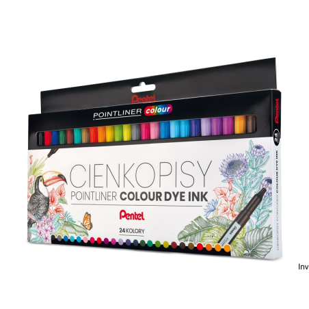 Zestawy POINTLINER colour 24 szt. S40-ST24PL Pentel SALE