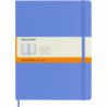 Notes MOLESKINE Classic XL (19x25 cm) w linie, twarda oprawa, hydrangea blue, 192 strony, niebieski