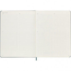Notes MOLESKINE PROFESSIONAL XL (19x25 cm), forest green, twarda oprawa, 192 strony, zielony