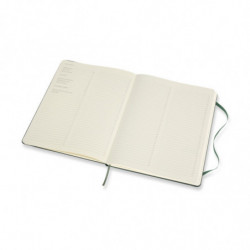 Notes MOLESKINE PROFESSIONAL XL (19x25 cm), forest green, twarda oprawa, 192 strony, zielony